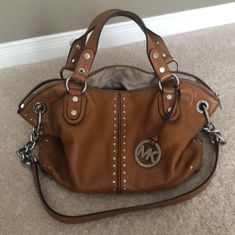 Michael Kors leather handbag